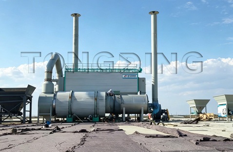 Three Pass Sand Dryer