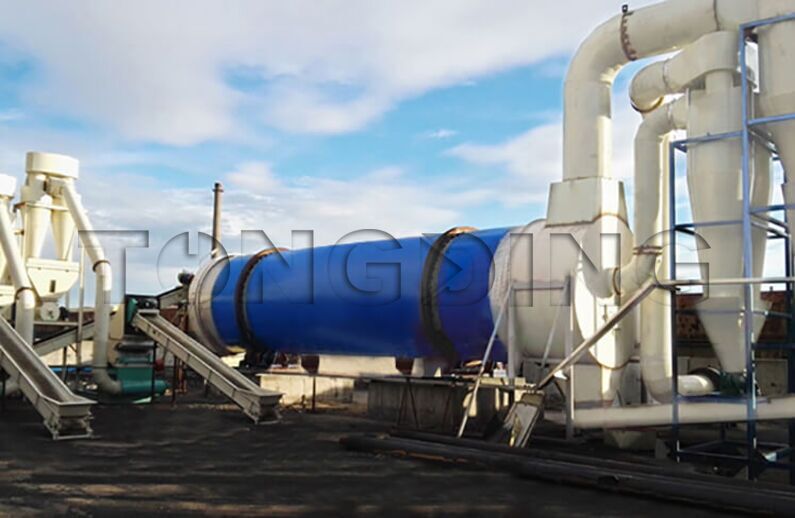 Single cylinder dryer