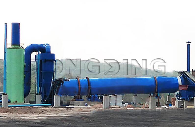 Single cylinder dryer