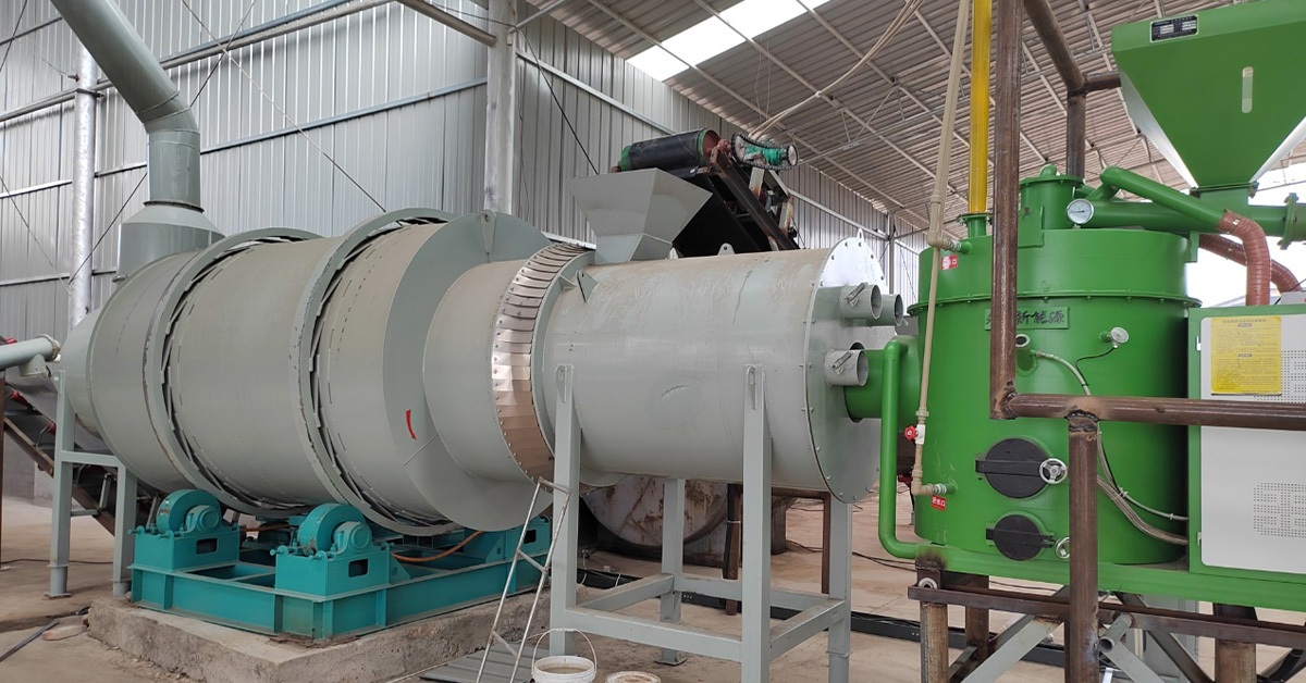 quartz sand dryer