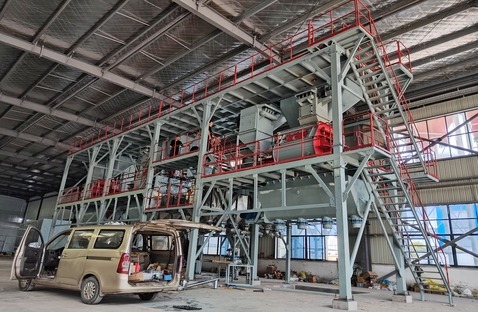 Automation Levels and Production Capacity of Tile Adhesive Production Lines