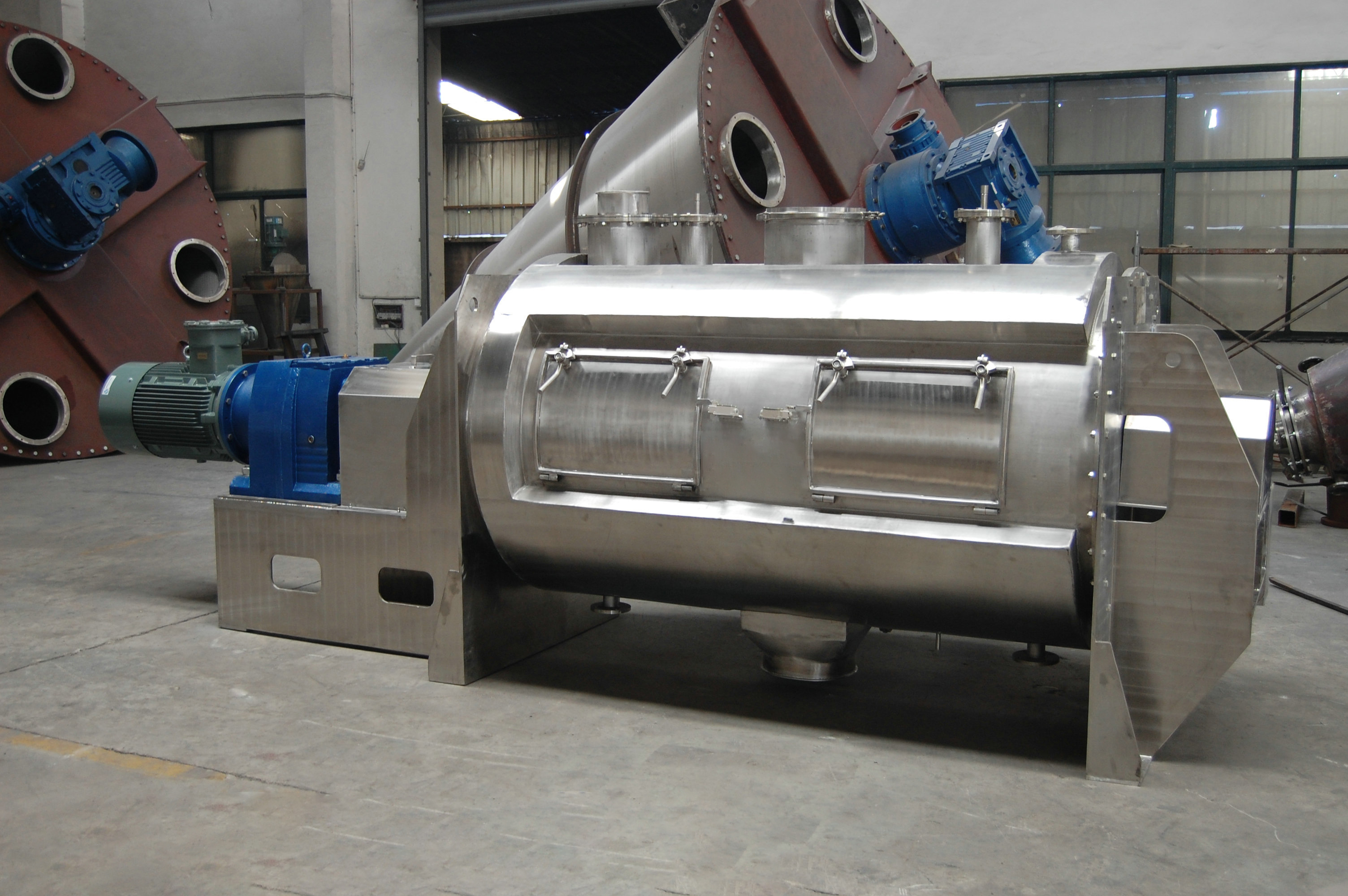 Single Shaft Plow Blade Mixer