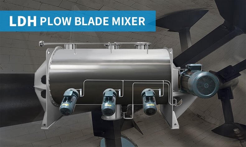 Single Shaft Plow Blade Mixer