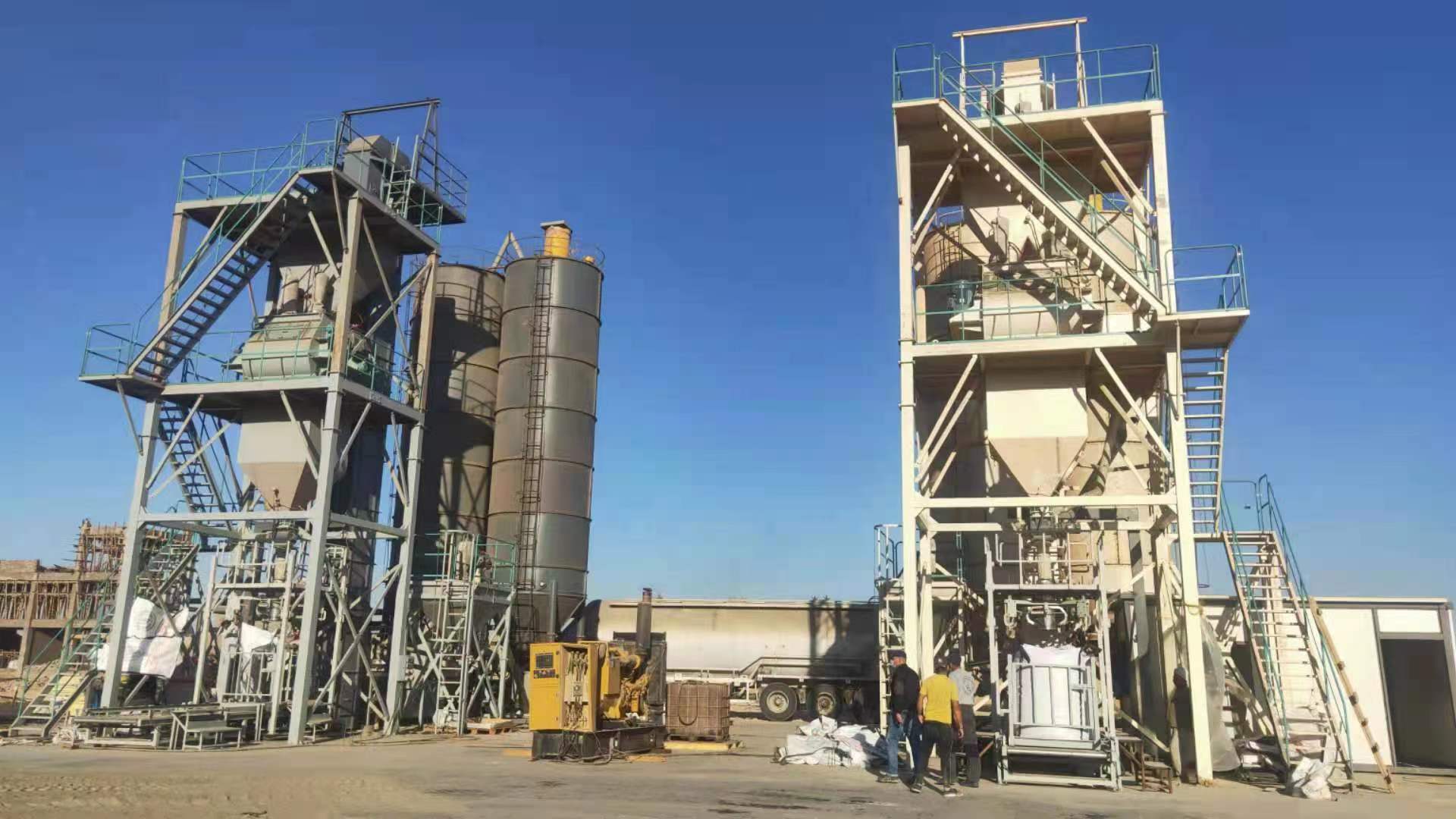 Dry-mix plant in Egypt