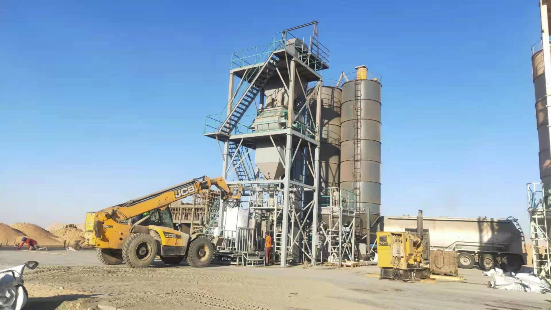 Dry-mix plant in Egypt