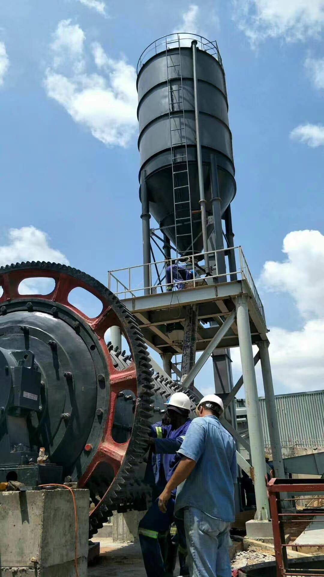Bulk Silo + Platform