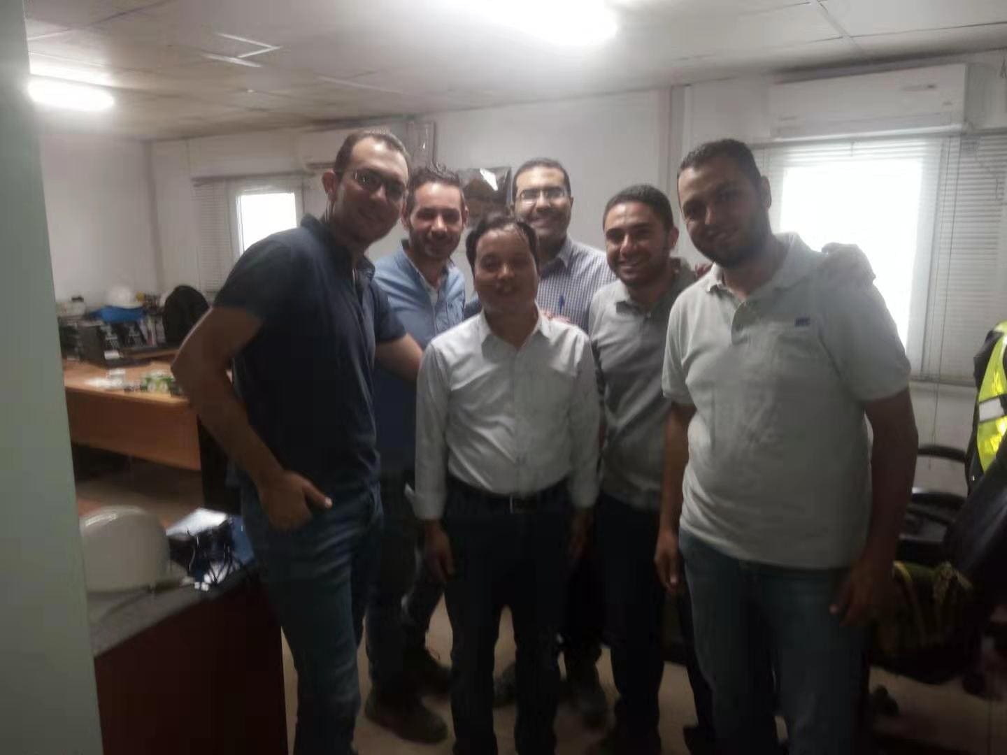 Group photo from the installation training session