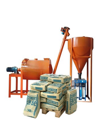 Model 500 Mini Dry Mortar Production Line
