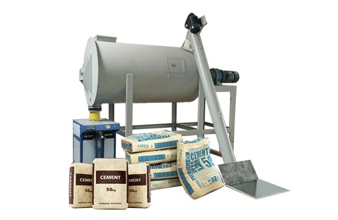 Model 500 Mini Dry Mortar Production Line