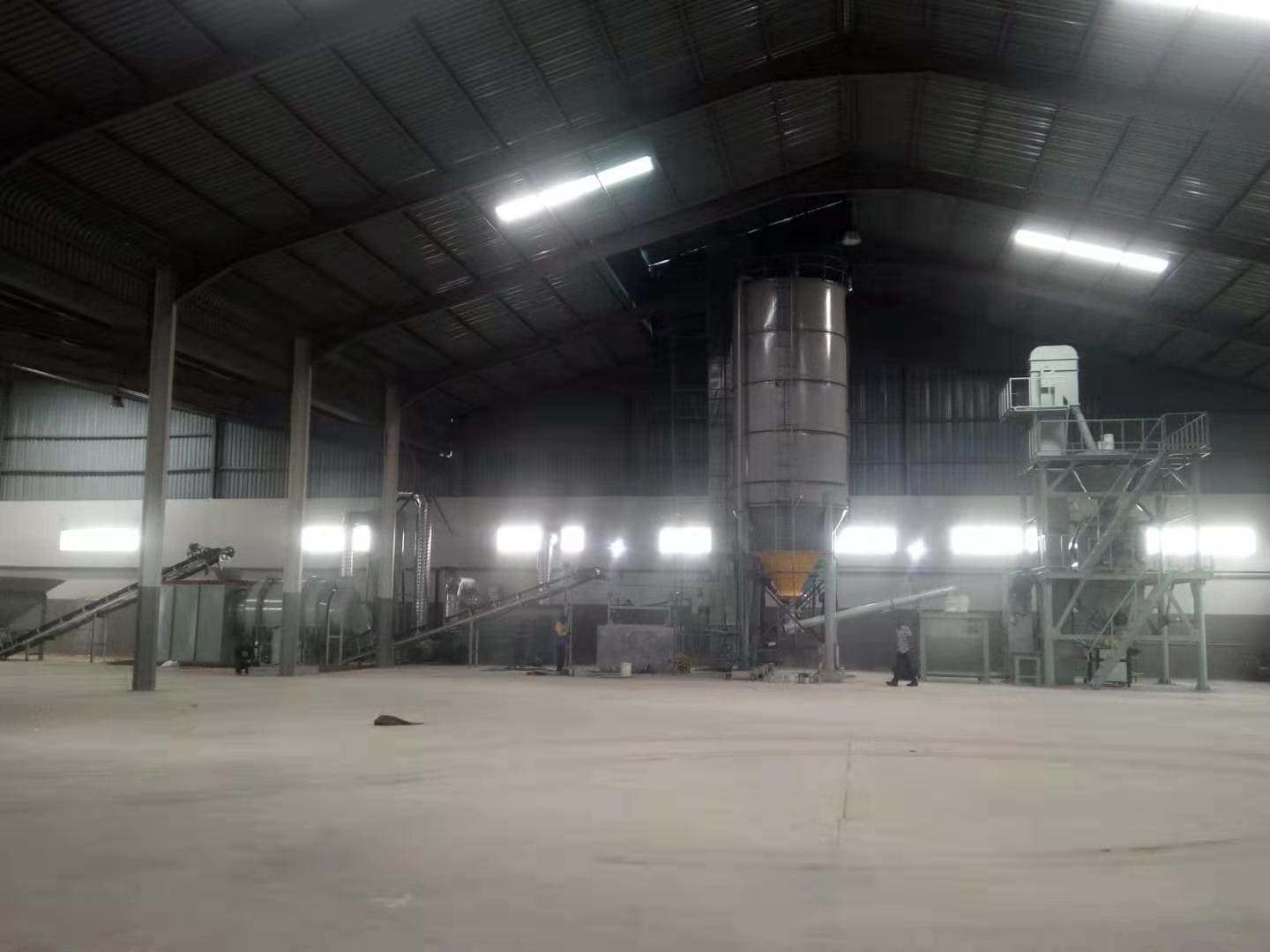 sand dryer line